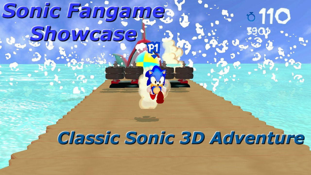 classic sonic 3d adventure online